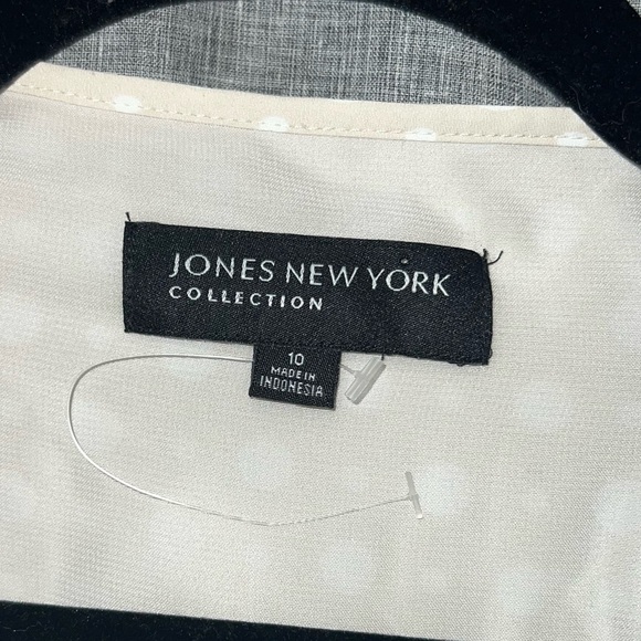 Jones New York Polka Dot Belted Dress – Size 10 Like New - Picture 3 of 6